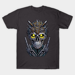 Cyborg Heads S03 D77 T-Shirt